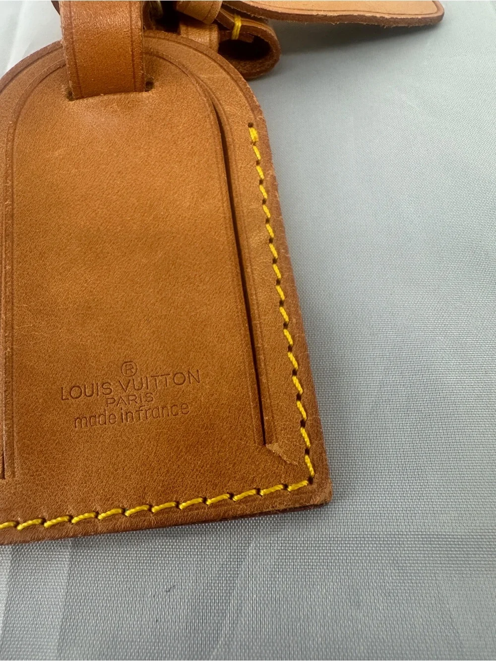 Louis Vuitton vintage luggage tag